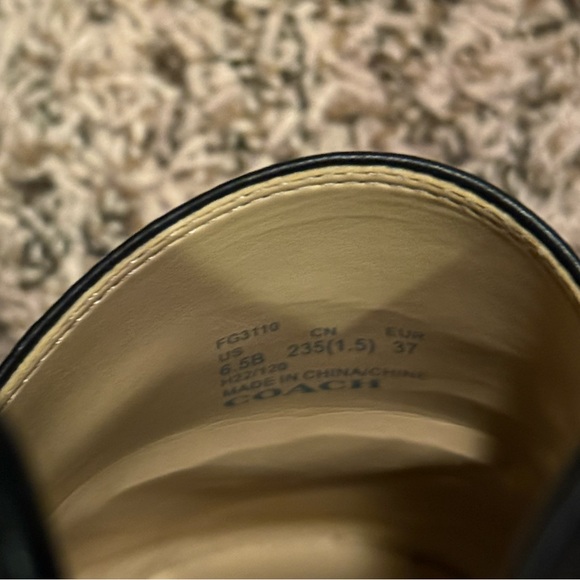 Coach Hayley Leather Loafer - Picture 3 of 4